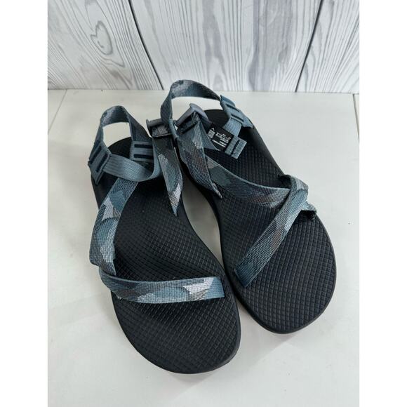 Chaco Z/Cloud Sz 9 Women's Strappy Sport Sandals Rambling Navy HTF - Picture 1 of 5